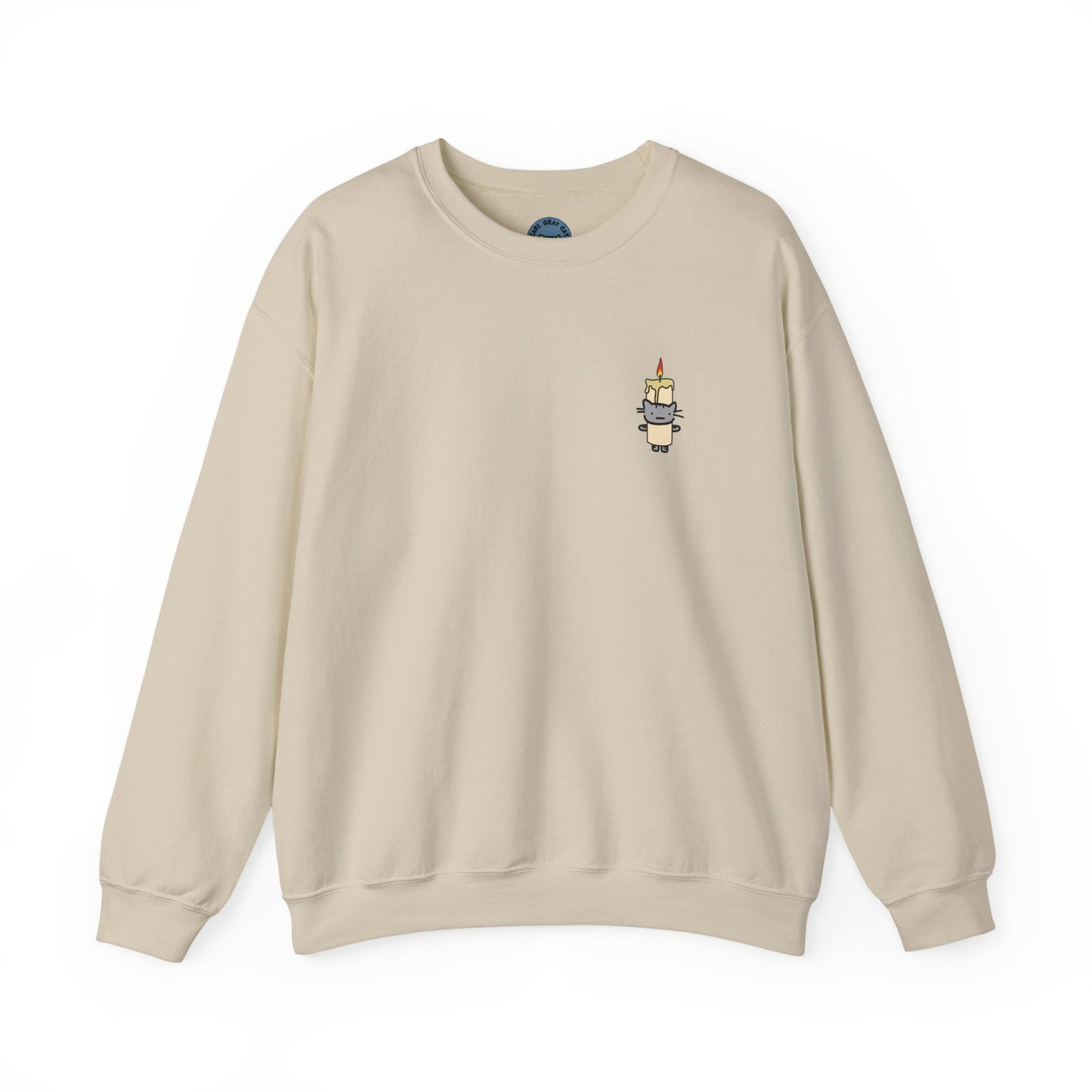 Burnt out Earl in a Candle Costume Crewneck