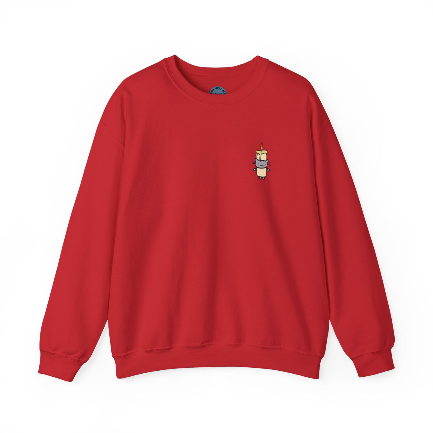 Burnt out Earl in a Candle Costume Crewneck