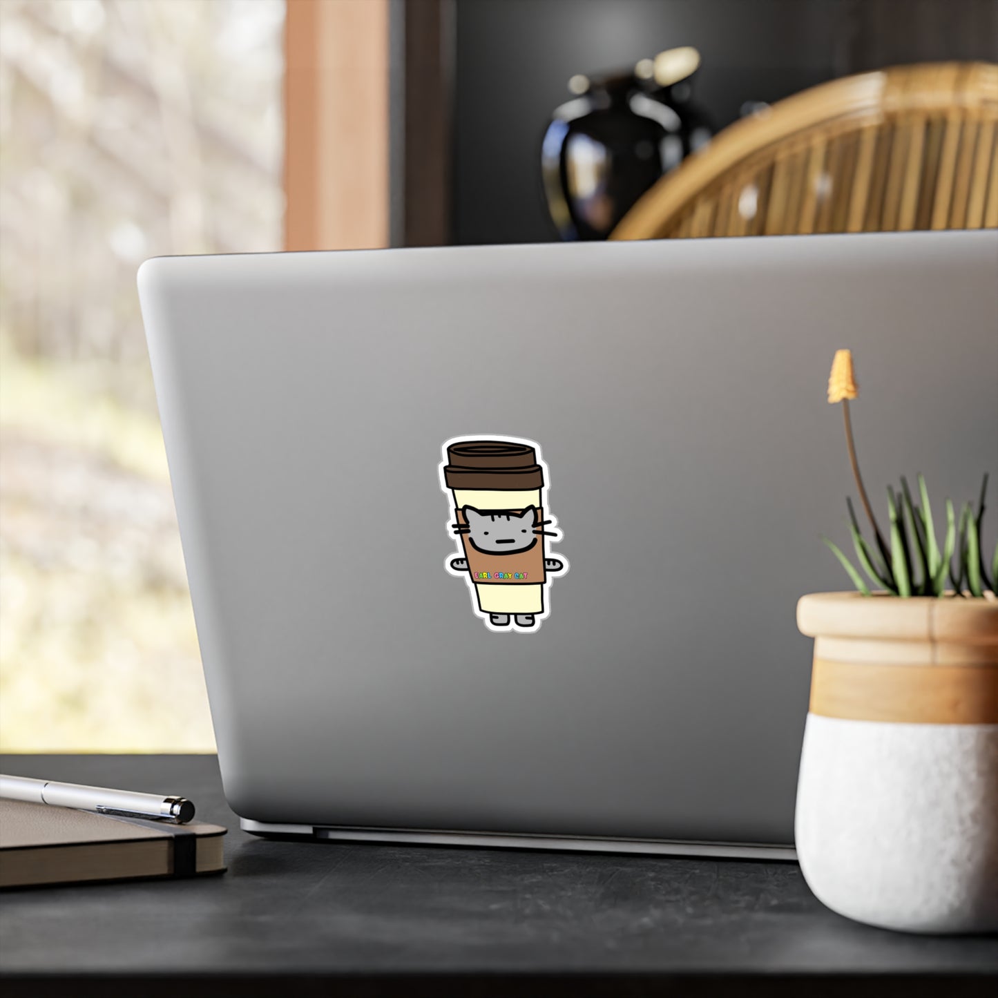 Coffee Cup Earl Sticker ☕️