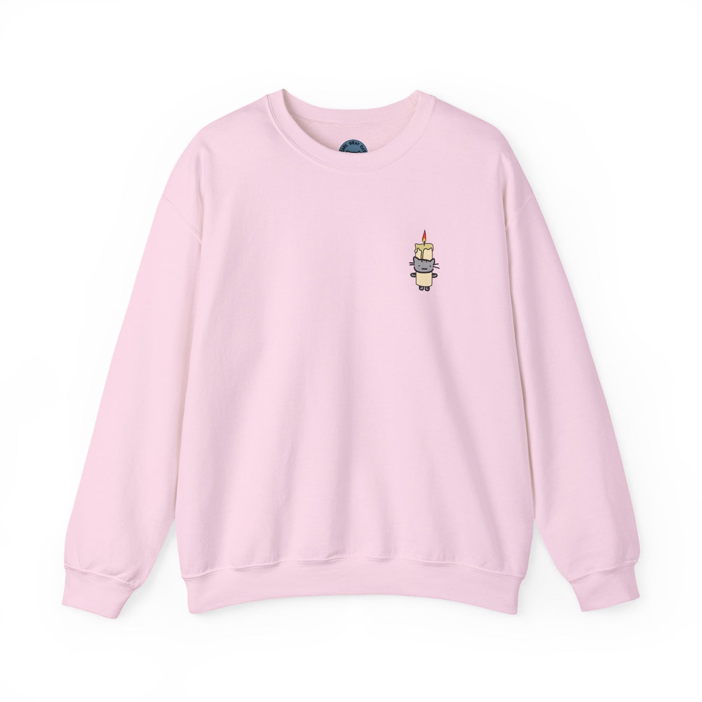 Burnt out Earl in a Candle Costume Crewneck