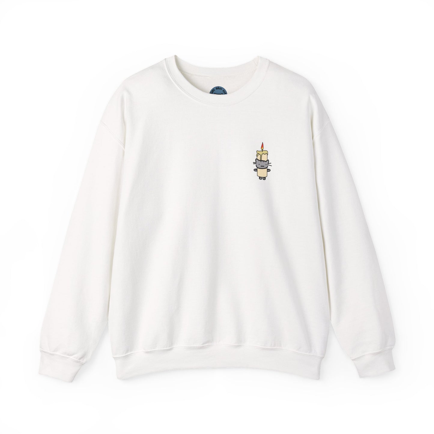 Burnt out Earl in a Candle Costume Crewneck