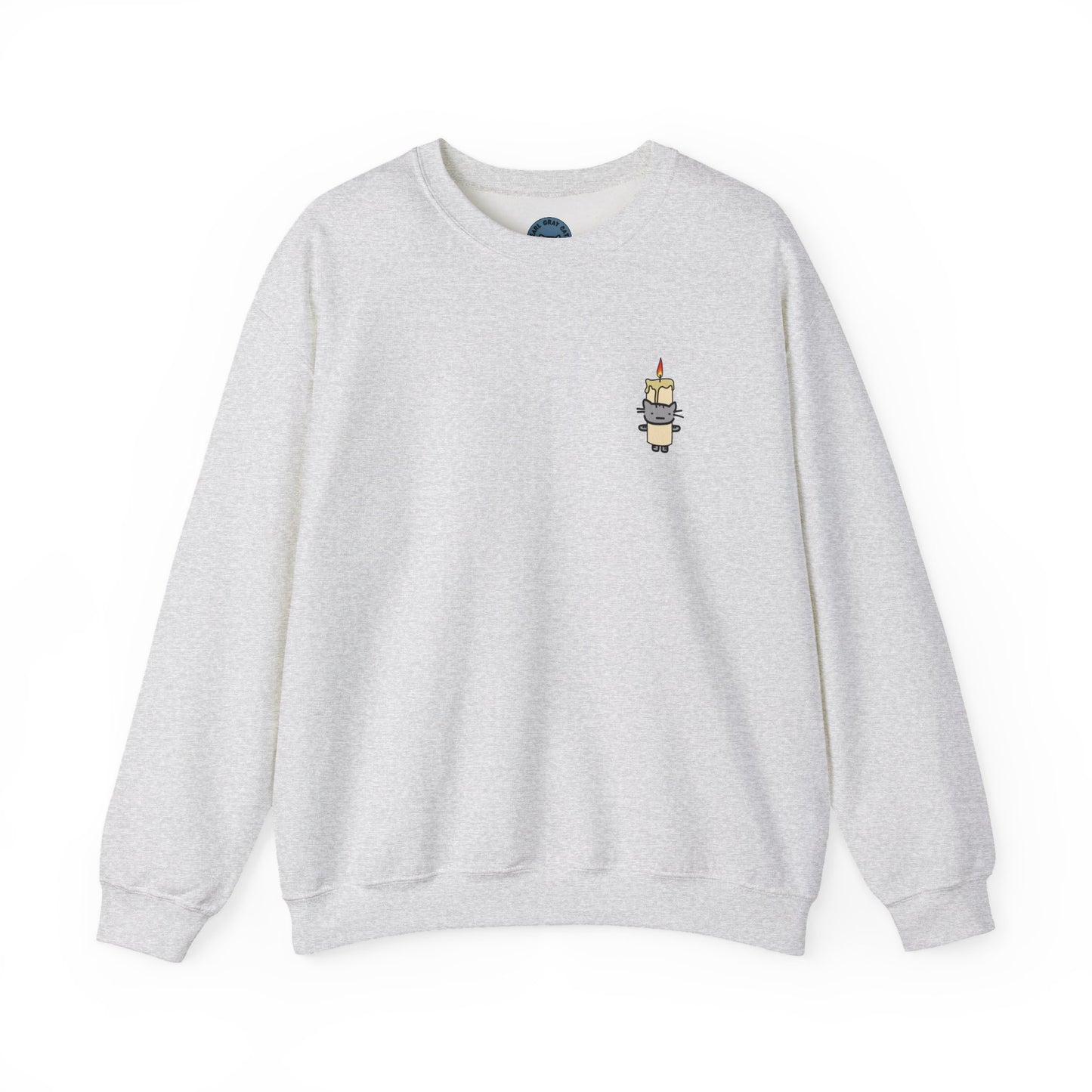 Burnt out Earl in a Candle Costume Crewneck